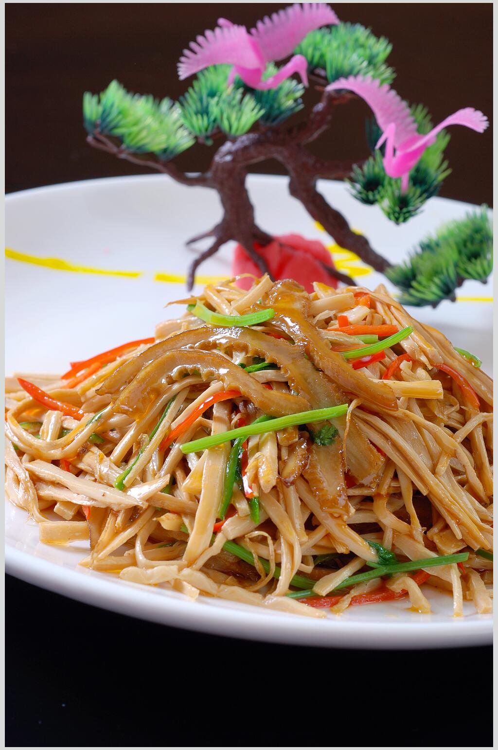 雷笋肚丝美食图片素材