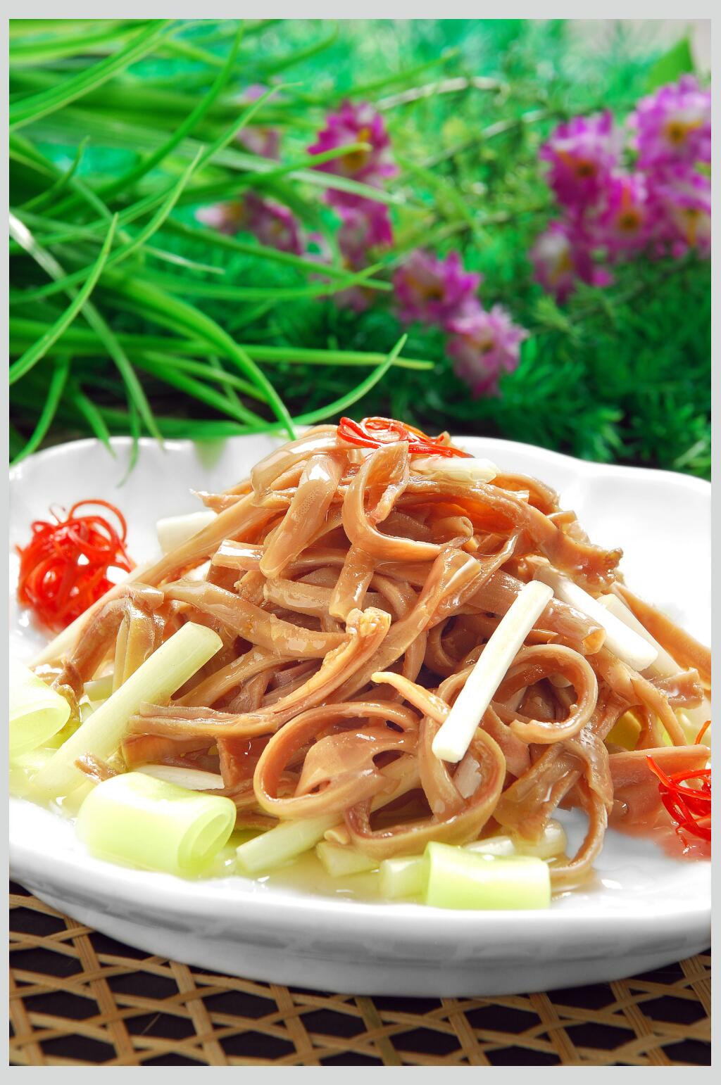 鲜香美味肚丝食品图片素材