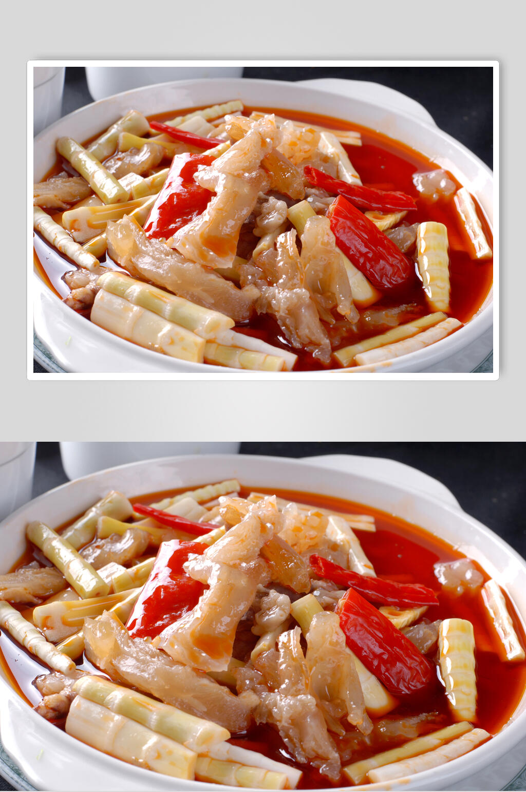 热菜家常蹄筋美食图片素材