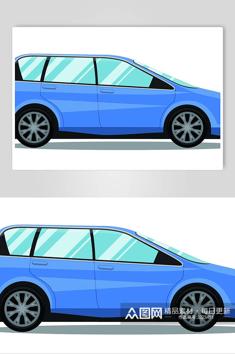 汽车交通工具矢量素材素材