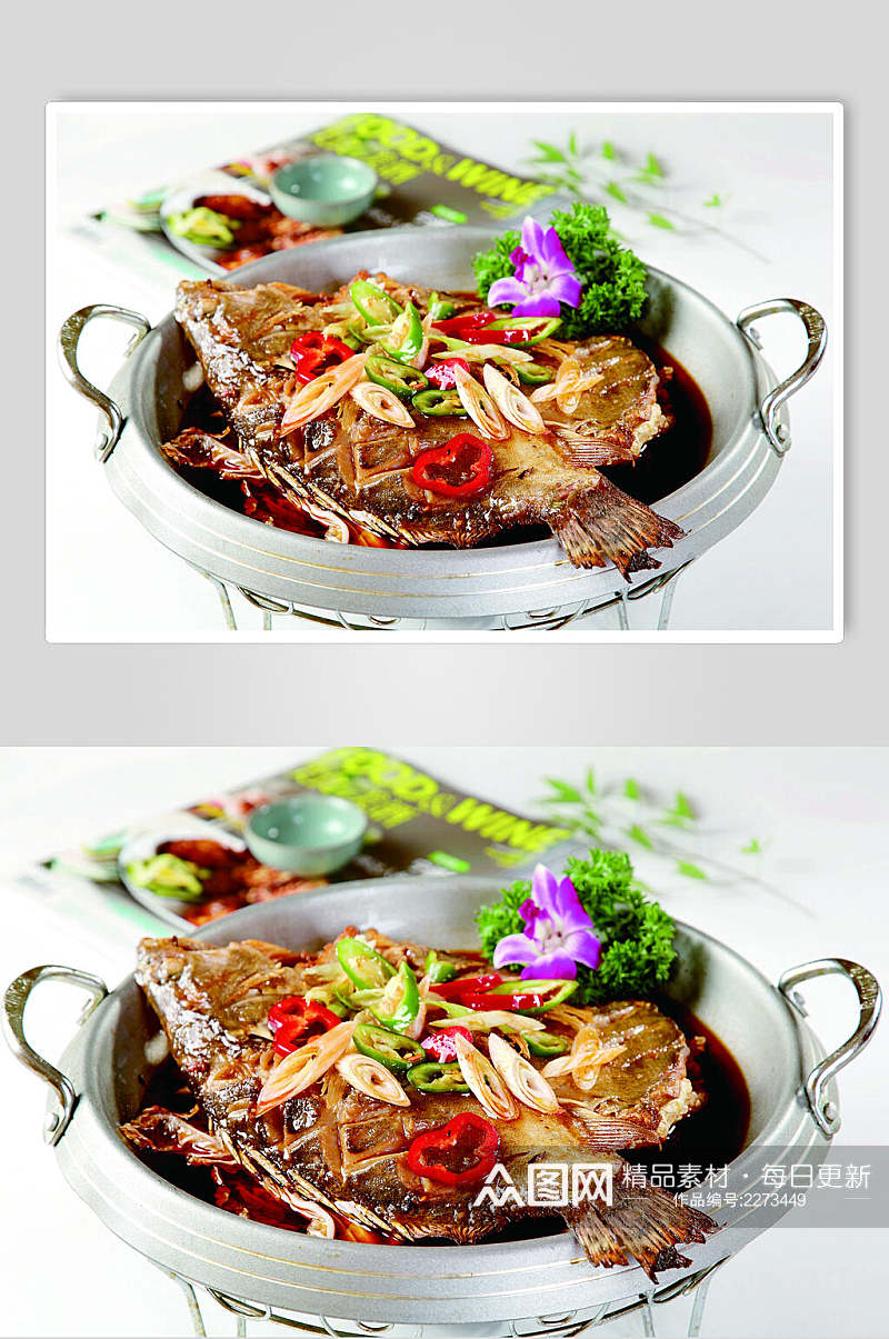 干锅臭桂鱼餐饮食物图片素材