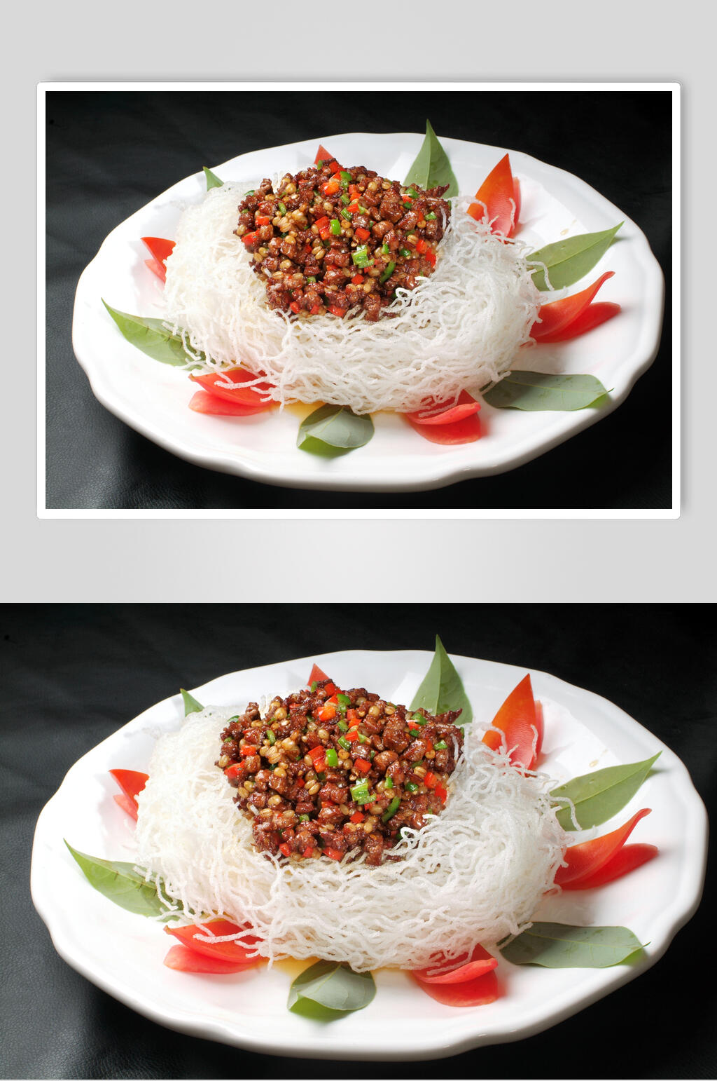 藏麦牛肉粒食品高清图片素材