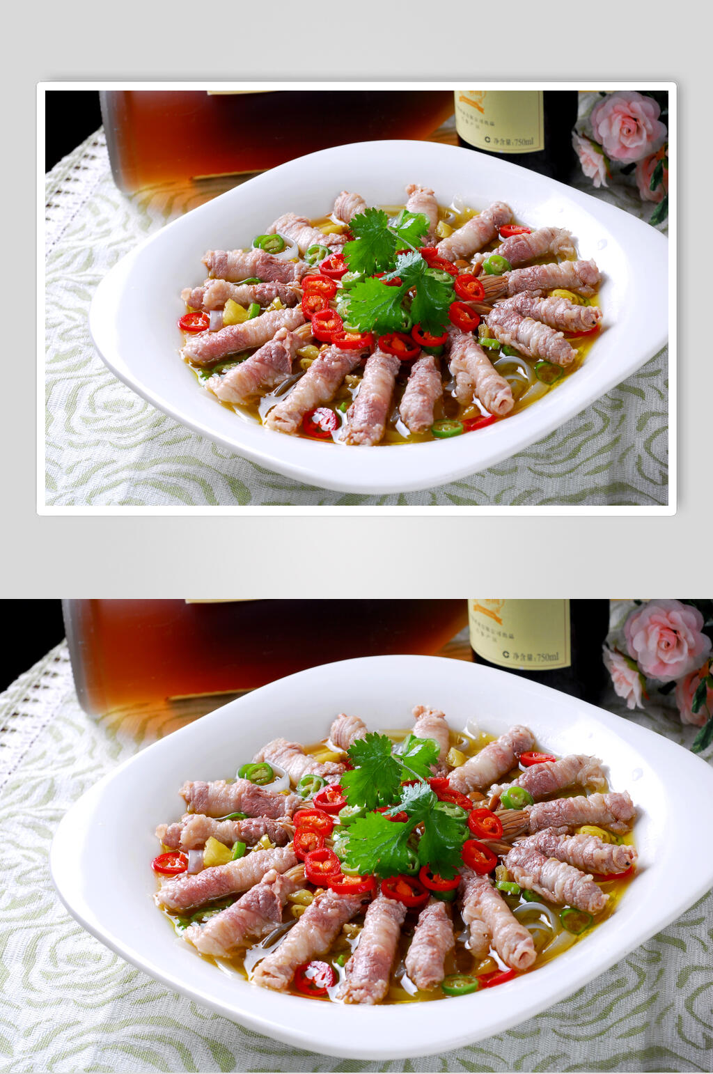 美味肥牛卷食品图片素材