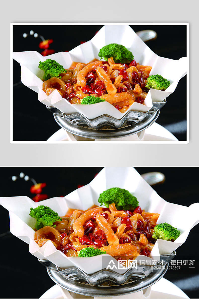 干锅黄玉参餐饮食物图片素材