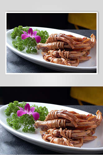 鸭肠包美食摄影图片