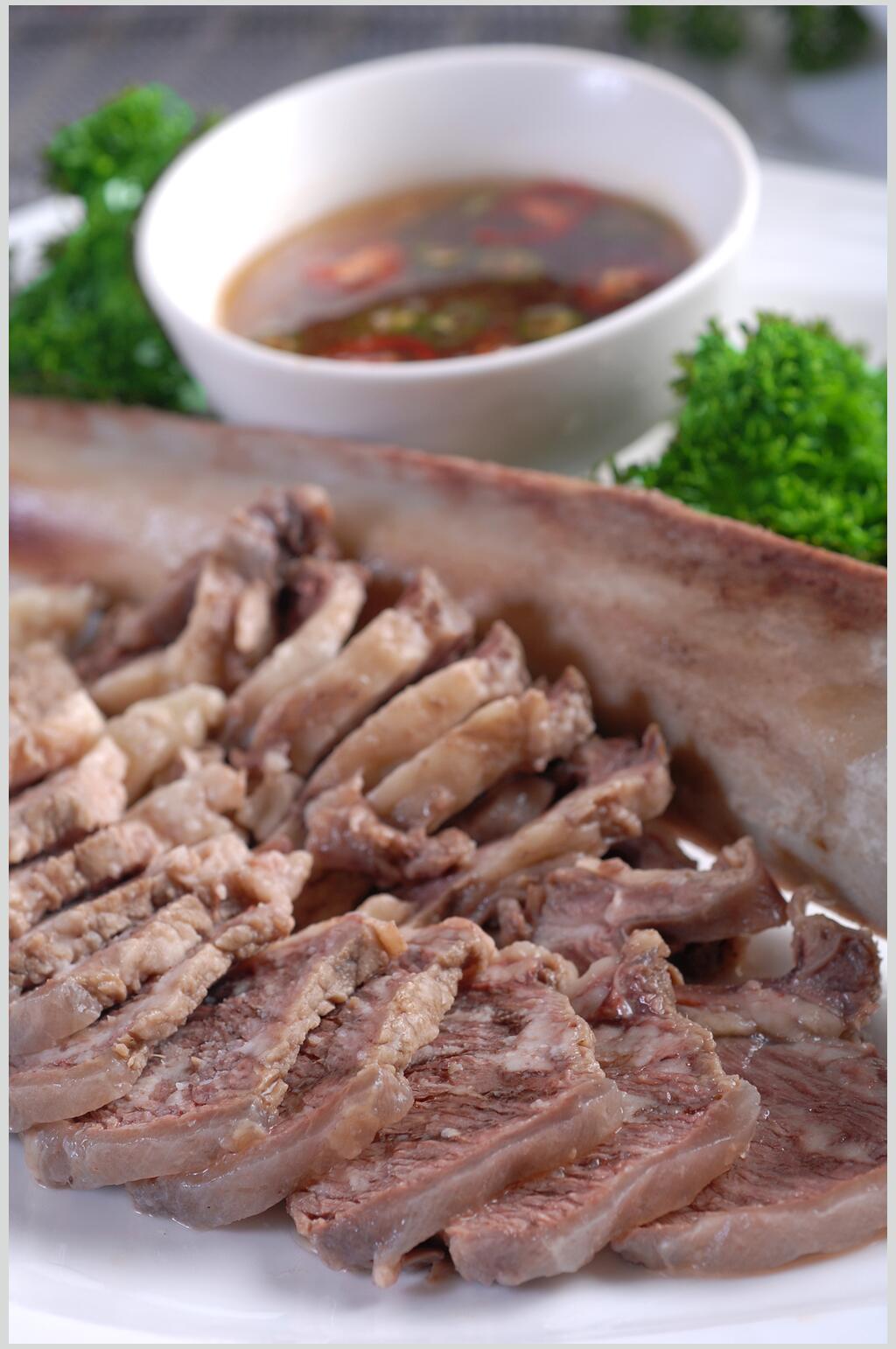 蘸水牛肋骨食品高清图片素材