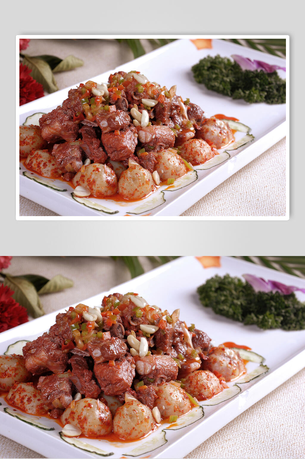 合味排骨美食图片素材