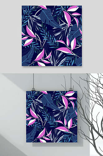 粉蓝色摄影植物花卉底纹设计素材