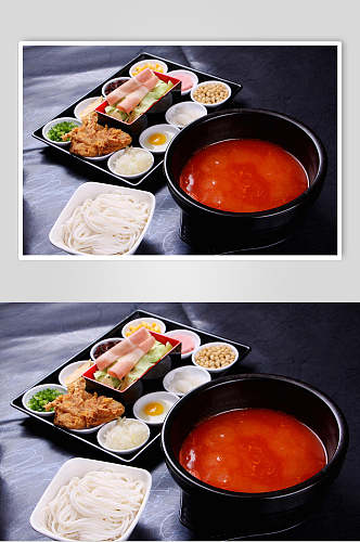 健康美味砂锅米线餐饮食物图片