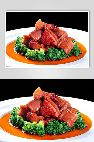 极品红烧肉美食图片