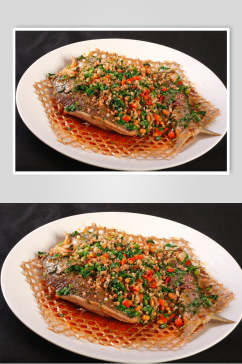 芙蓉烤鱼食物图片