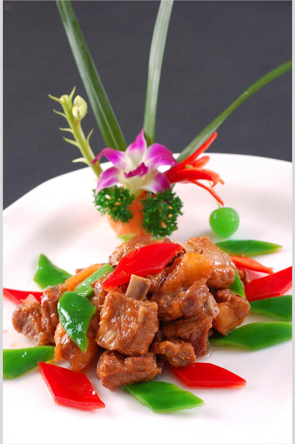 至尊酱排美食图片素材