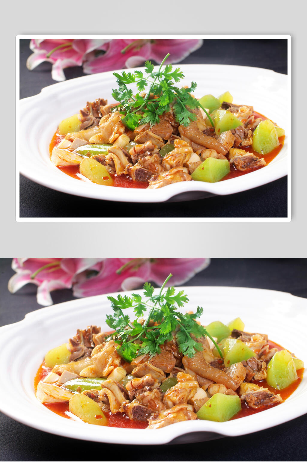 客家热窝鸡美食高清图片素材