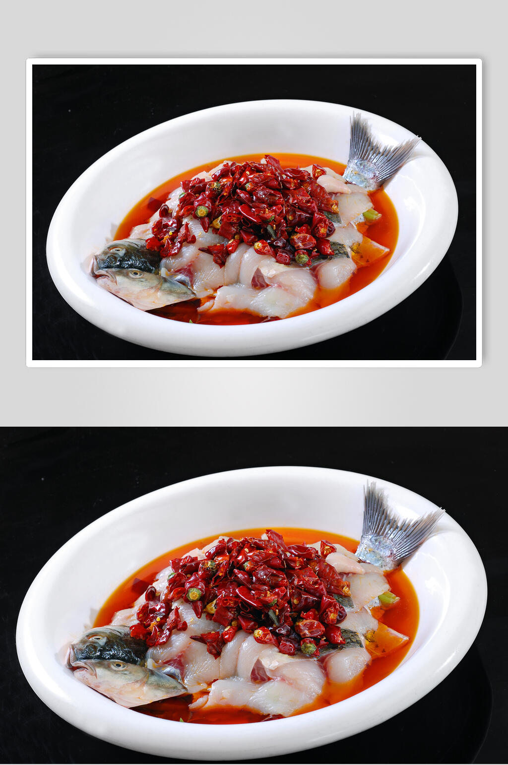香辣西蜀鱼食品图片素材