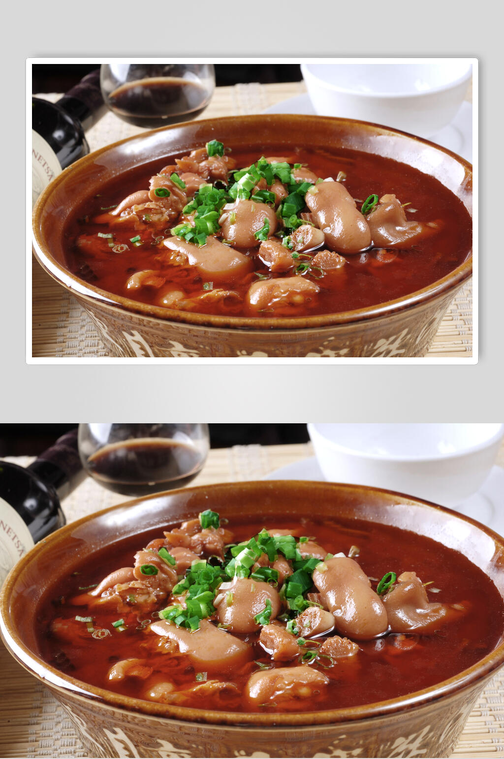 红煨猪手美食图片素材