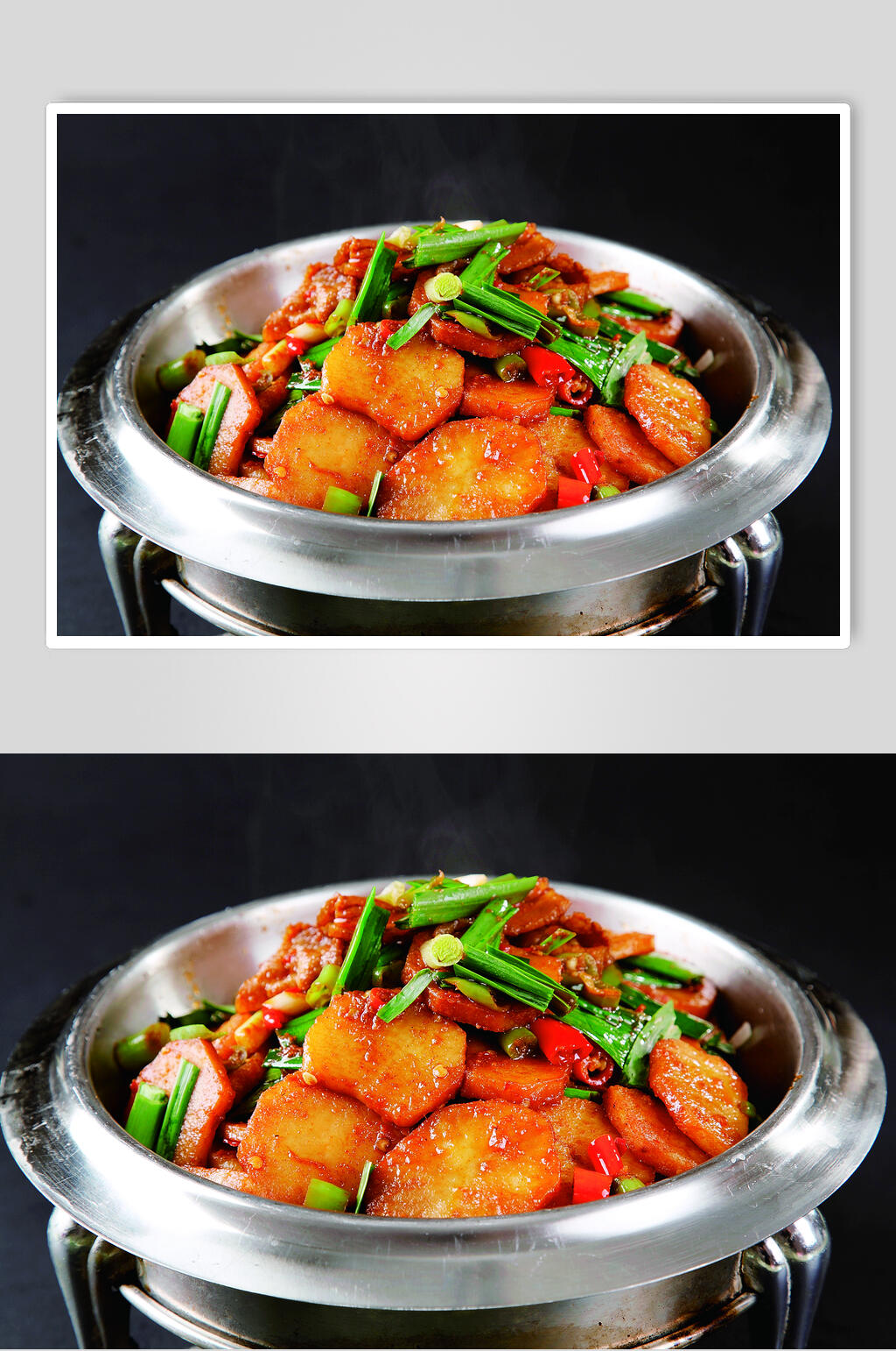 精品美味干锅土豆片餐饮食品图片素材