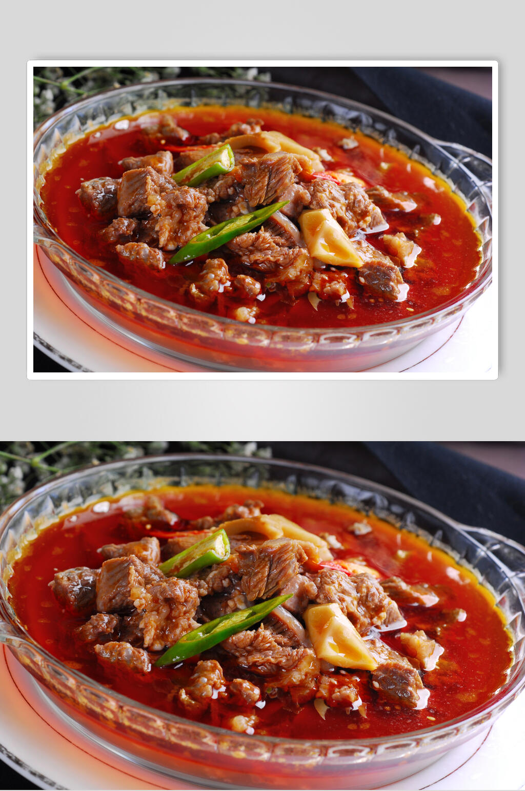 热菜烟笋烧牛腩食品图片素材