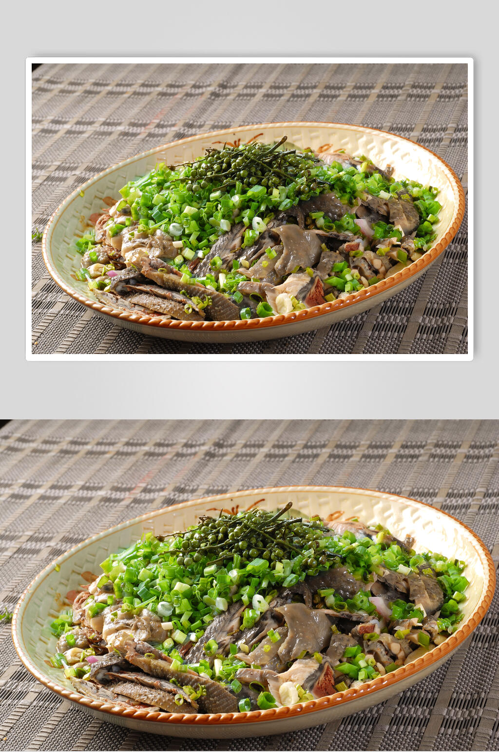 葱香鸡美食图片素材