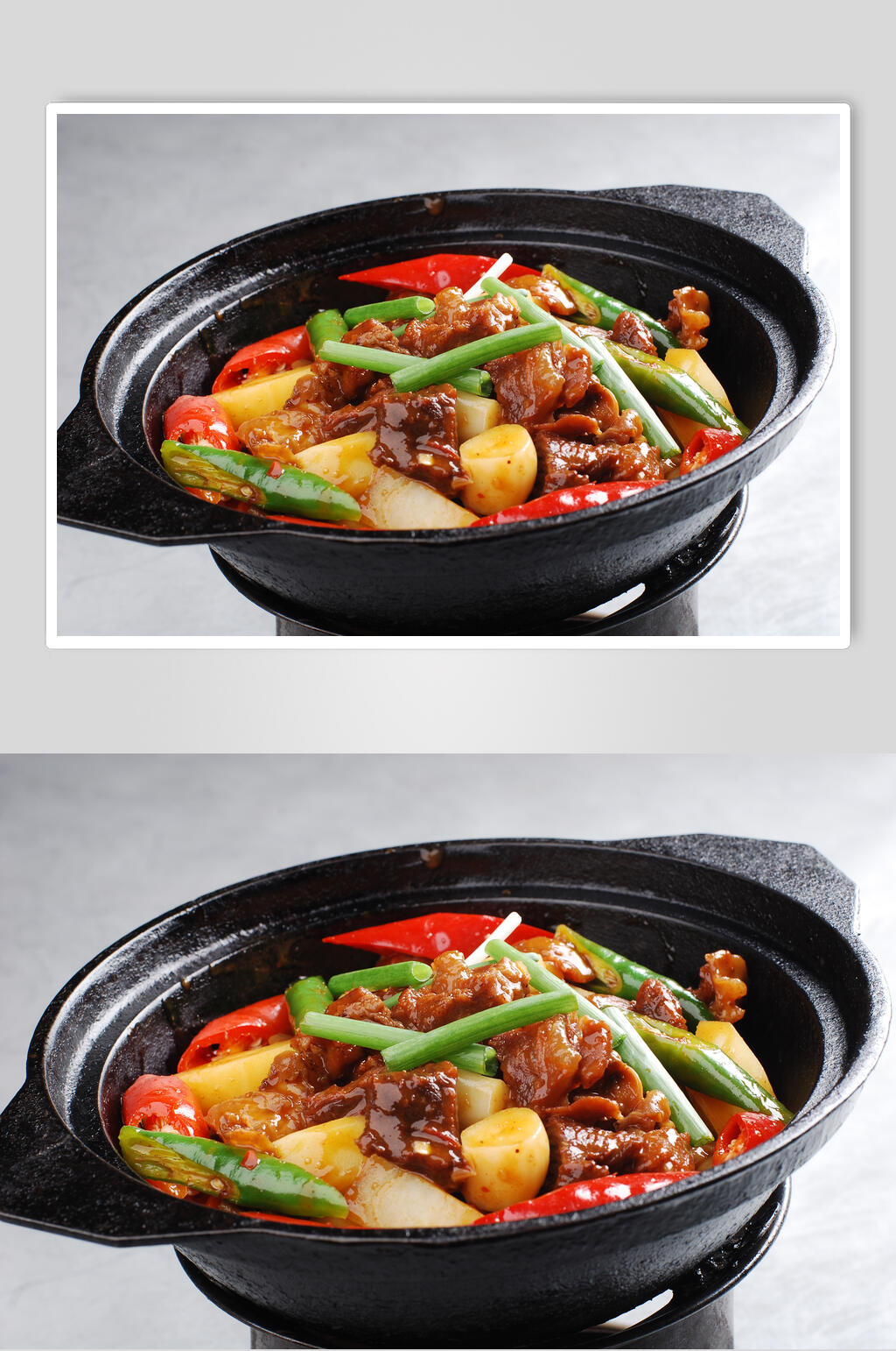 干锅牛腩食品图片素材