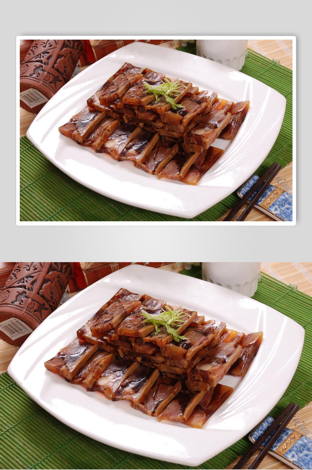 清针焖子美食图片素材
