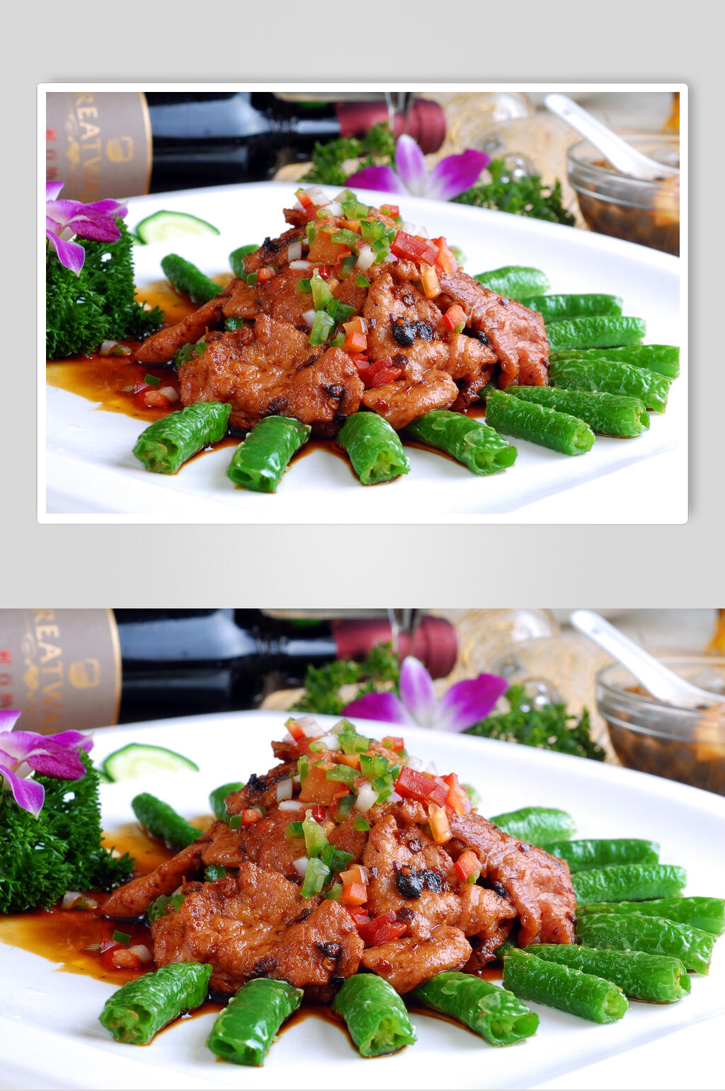 功夫牛肉美食高清图片素材