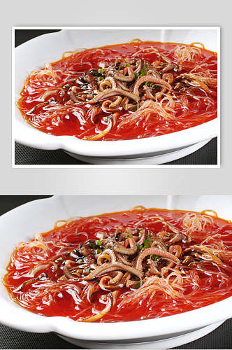川菜粉丝鳝鱼食物图片