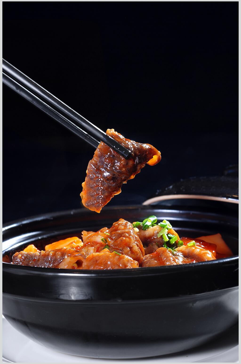 凉粉烧海参食品图片素材