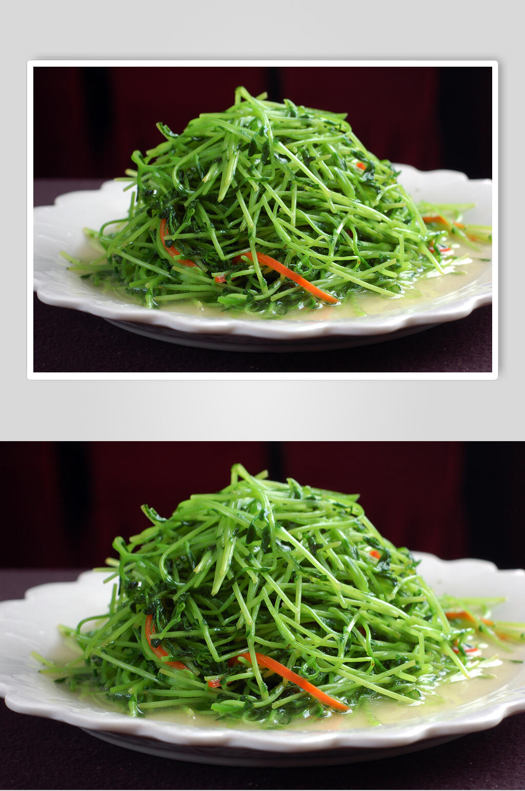 豌豆苗美食图片素材