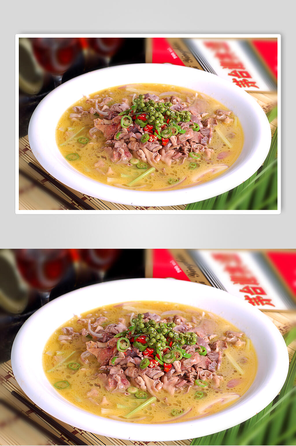 风味味道鸡杂美食图片素材