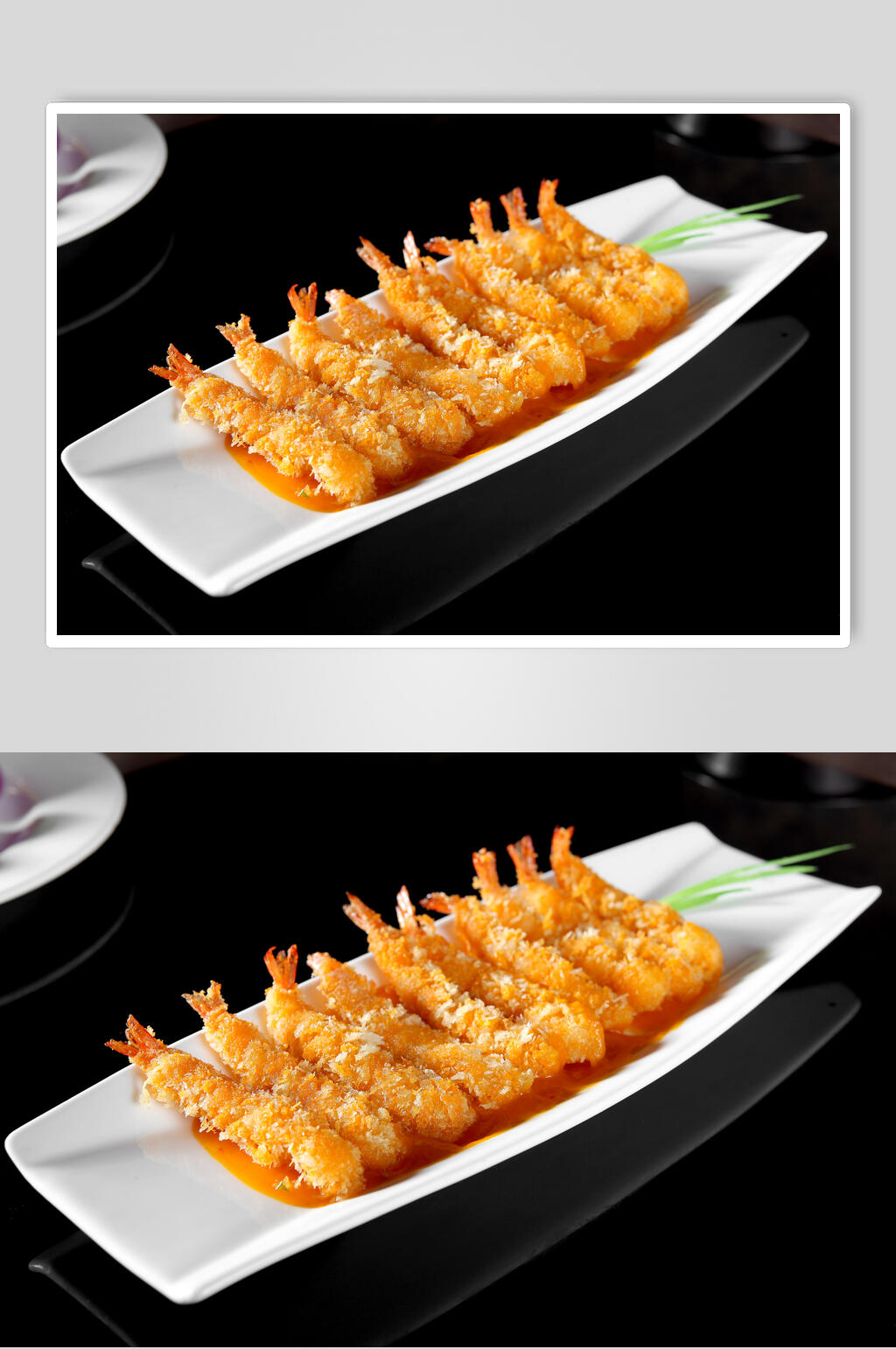 锦绣芙蓉虾美食图片素材