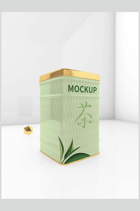 素雅茶叶精湛罐装样机