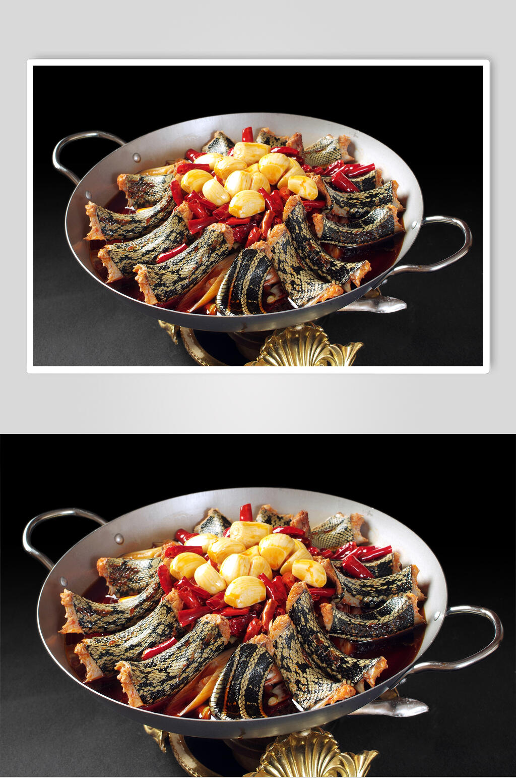 湘味口味蛇美食图片素材
