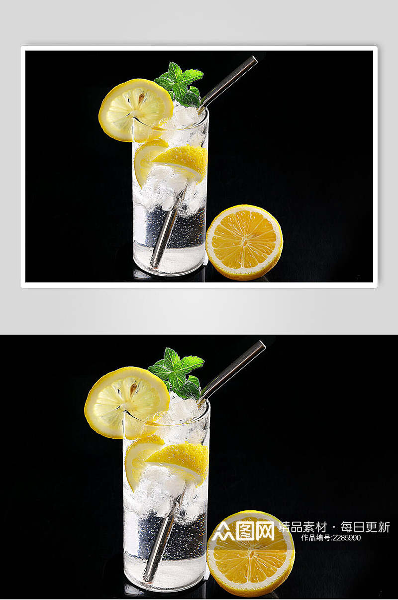 柠檬水清凉果汁饮品拍摄图高清图片素材