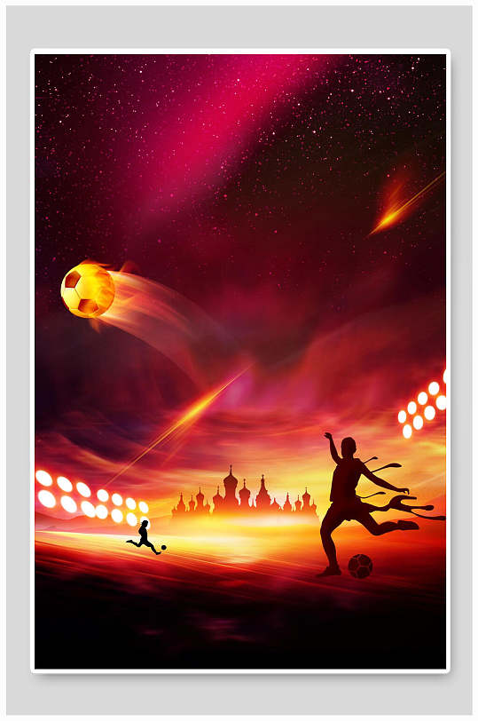球场足球设计海报绿色的绿荫球场足球图片足球场足球小报word立即下载