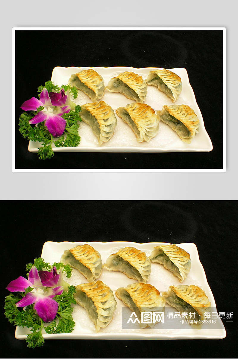 煎饺饺子食品摄影图片素材