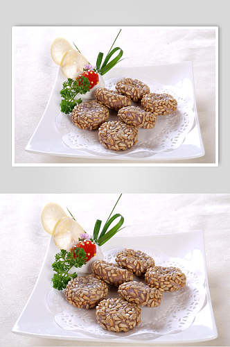 香芋瓜籽酥餐饮食品图片