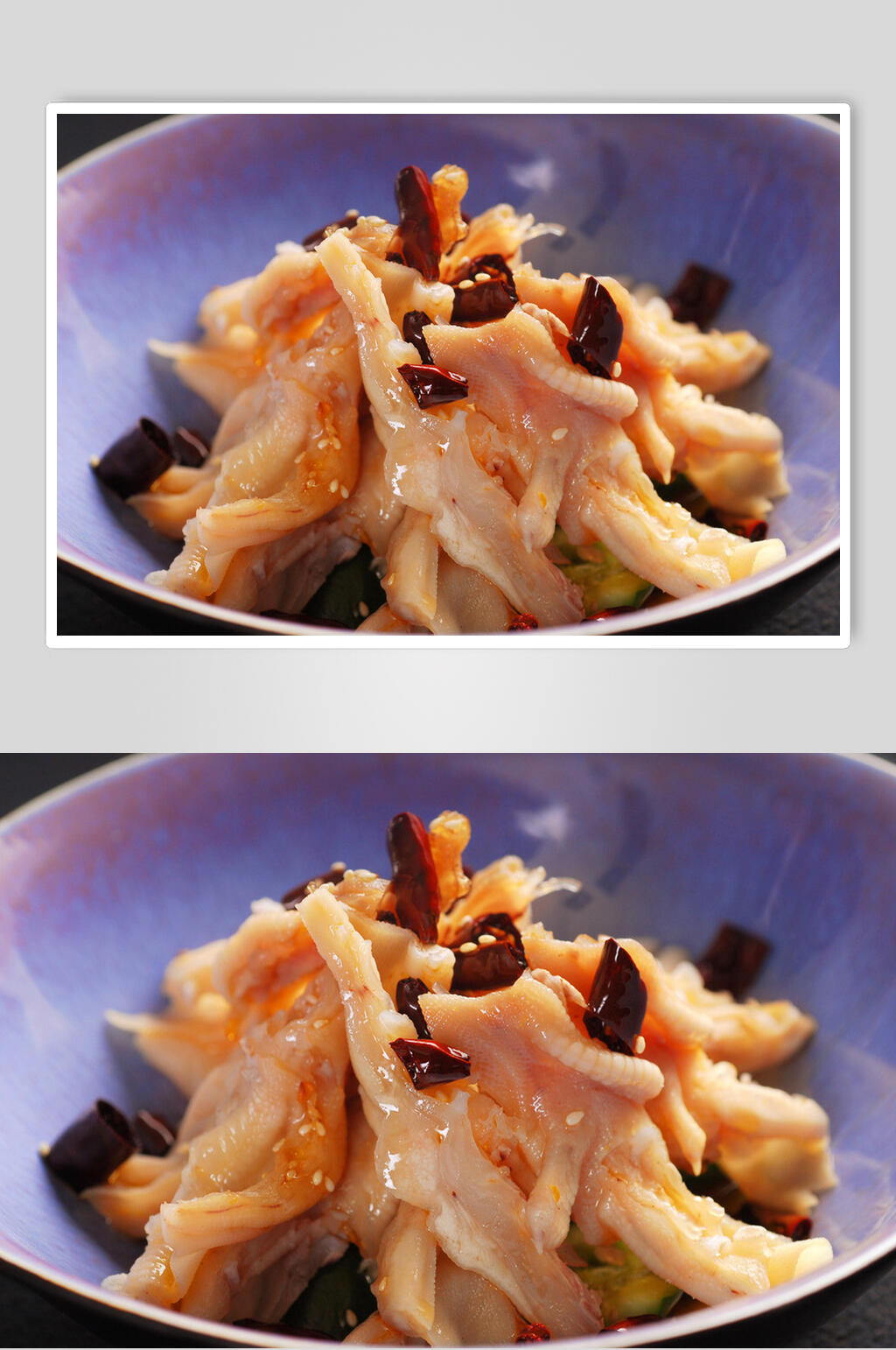 特色食品胡椒鸭掌美食图片素材