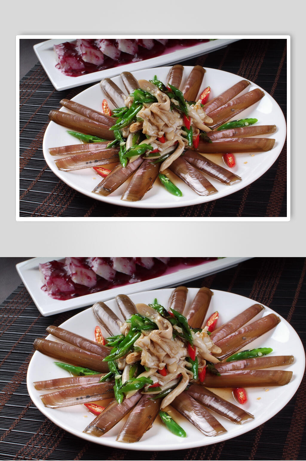 凉烧椒圣子皇食物图片素材