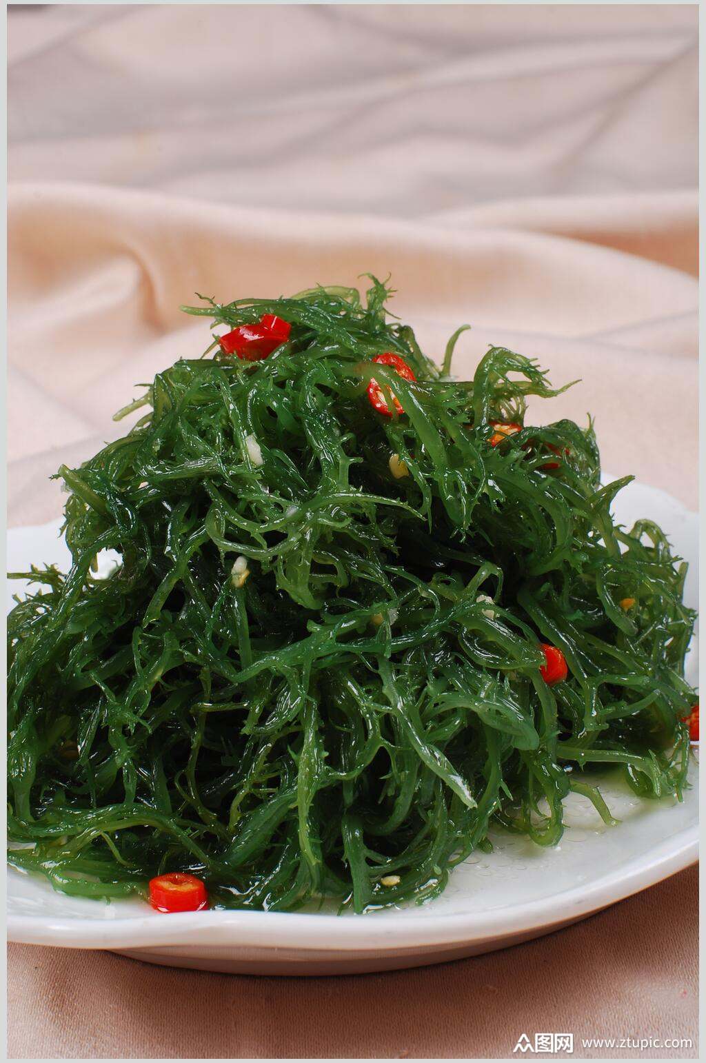 鲜香美味天然海藻图片