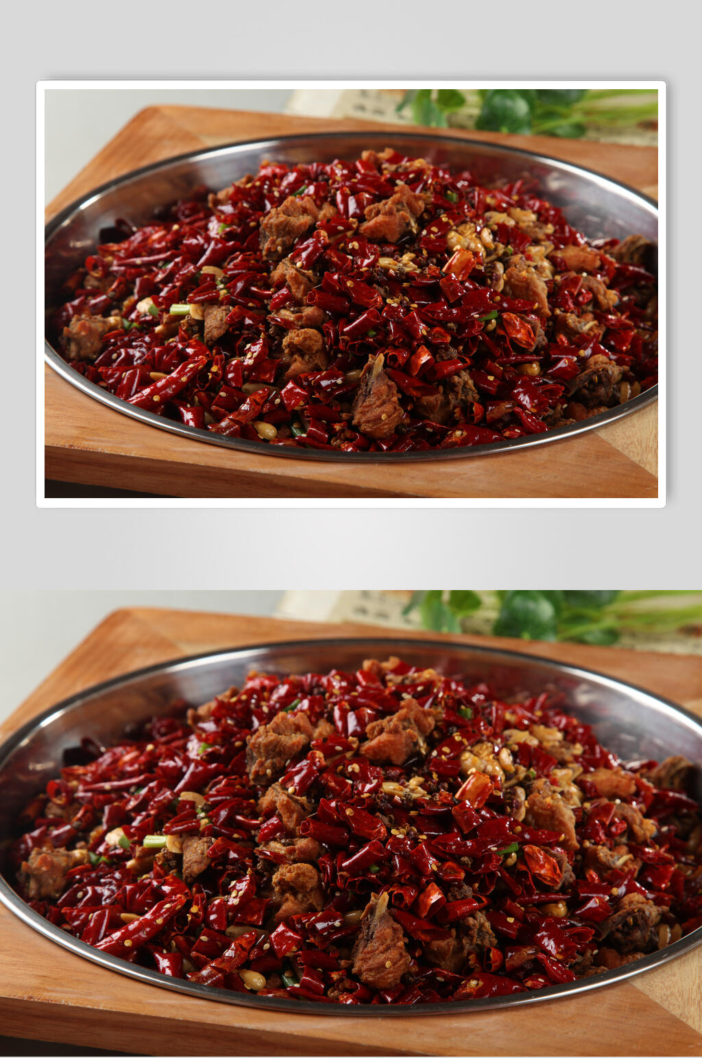 湘菜辣子鸡食物图片素材