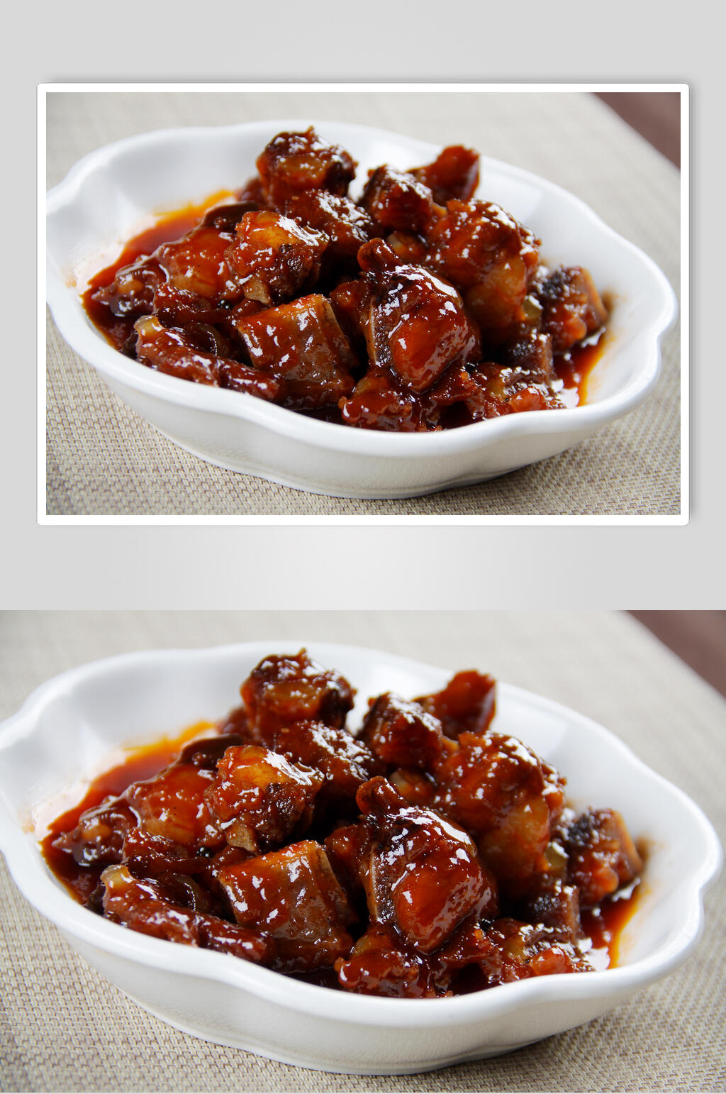 飘香美味糖醋排骨餐饮食品图片素材