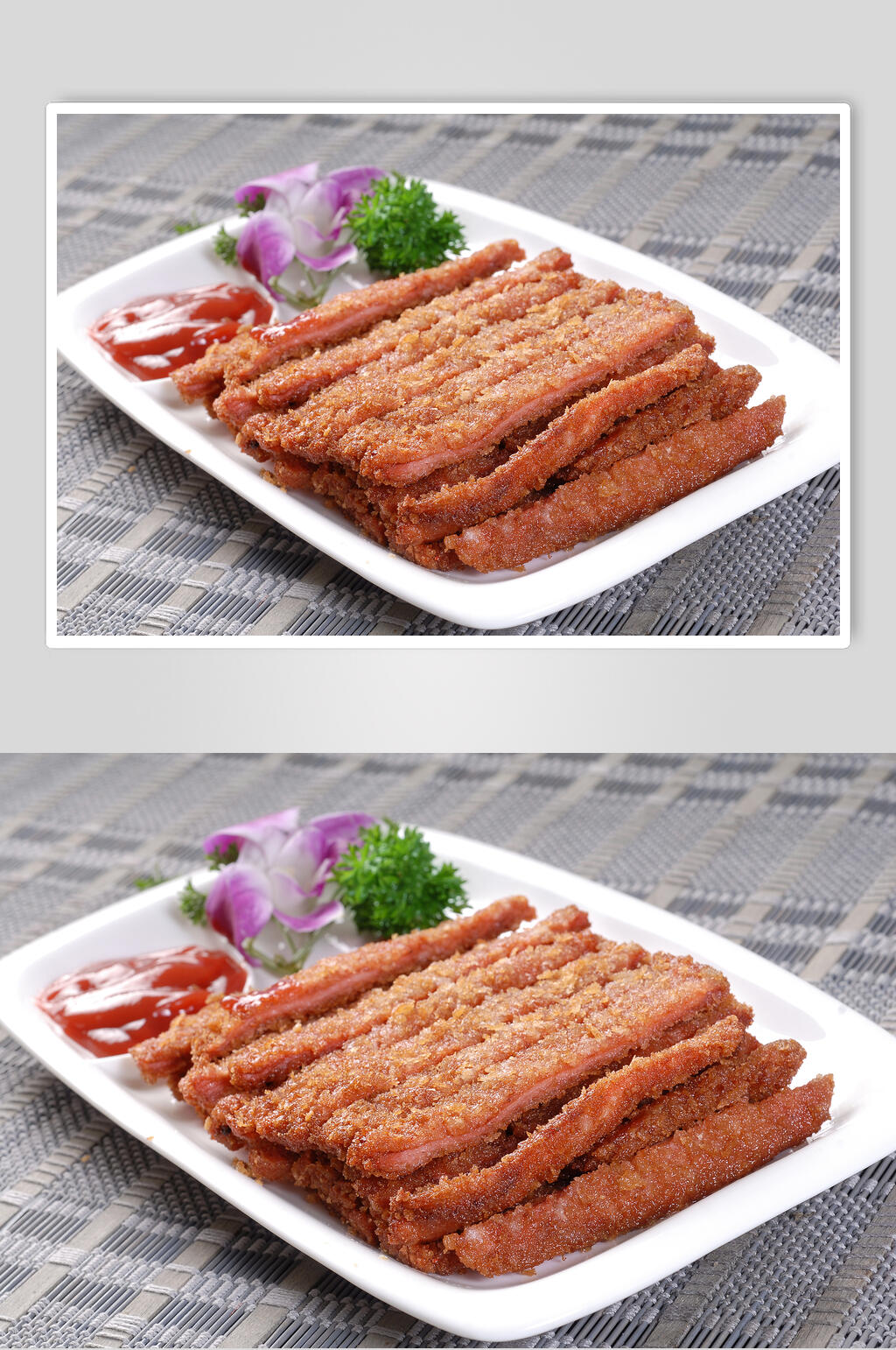 招牌红粉佳人食品高清图片素材