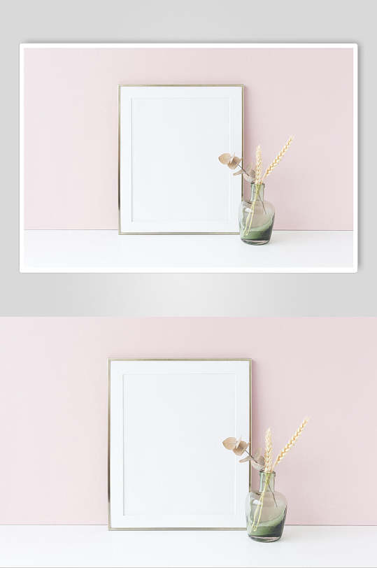 华美优等小清新相框画框样机