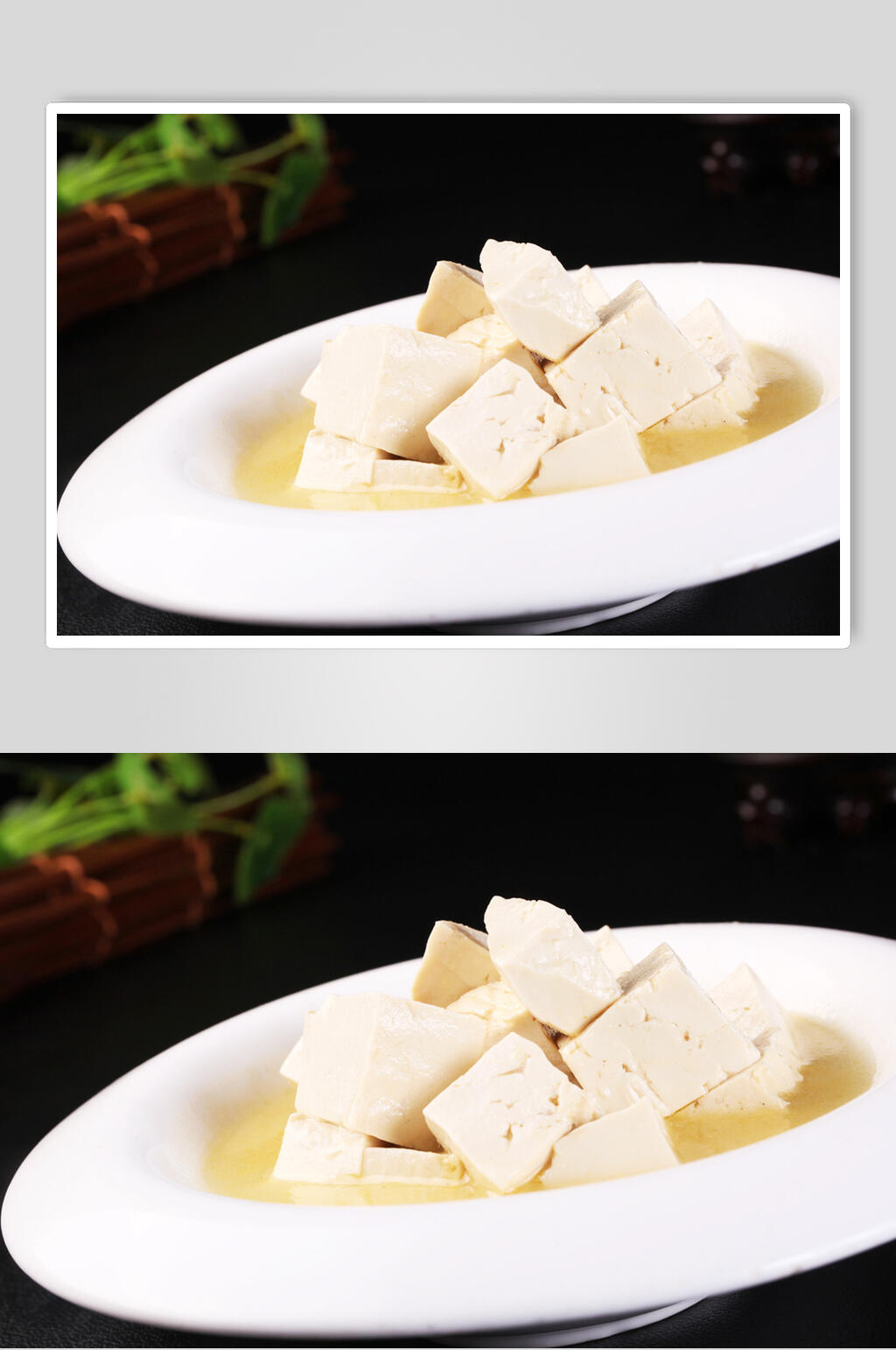 鸡汁老豆腐食品摄影图片素材