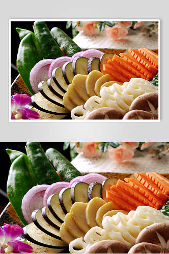 蔬菜时令蔬菜食品高清图片