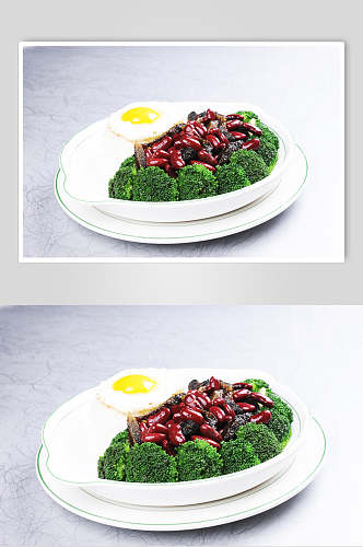鲍汁海参烩饭食品高清图片