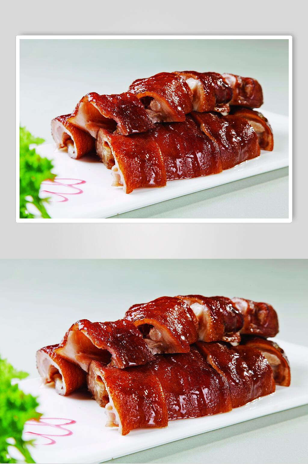 口福自制金牌扒蹄食物高清图片素材