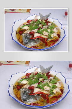 江湖水煮鱼食物高清图片