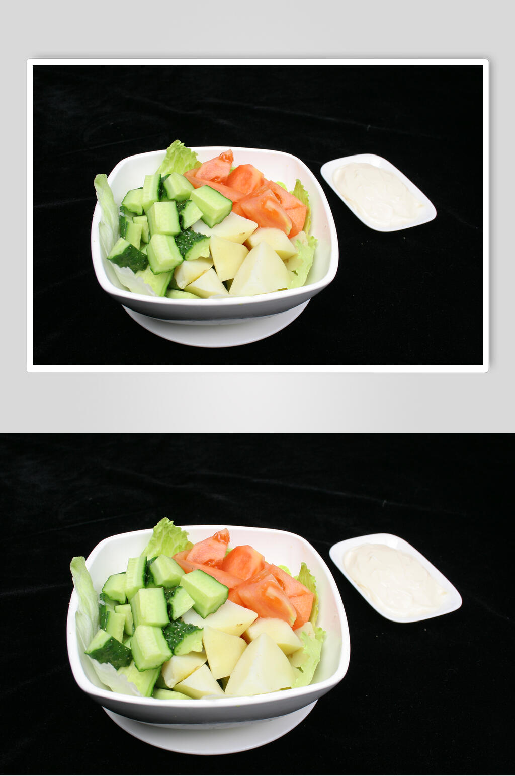 蔬菜沙拉美食图片素材
