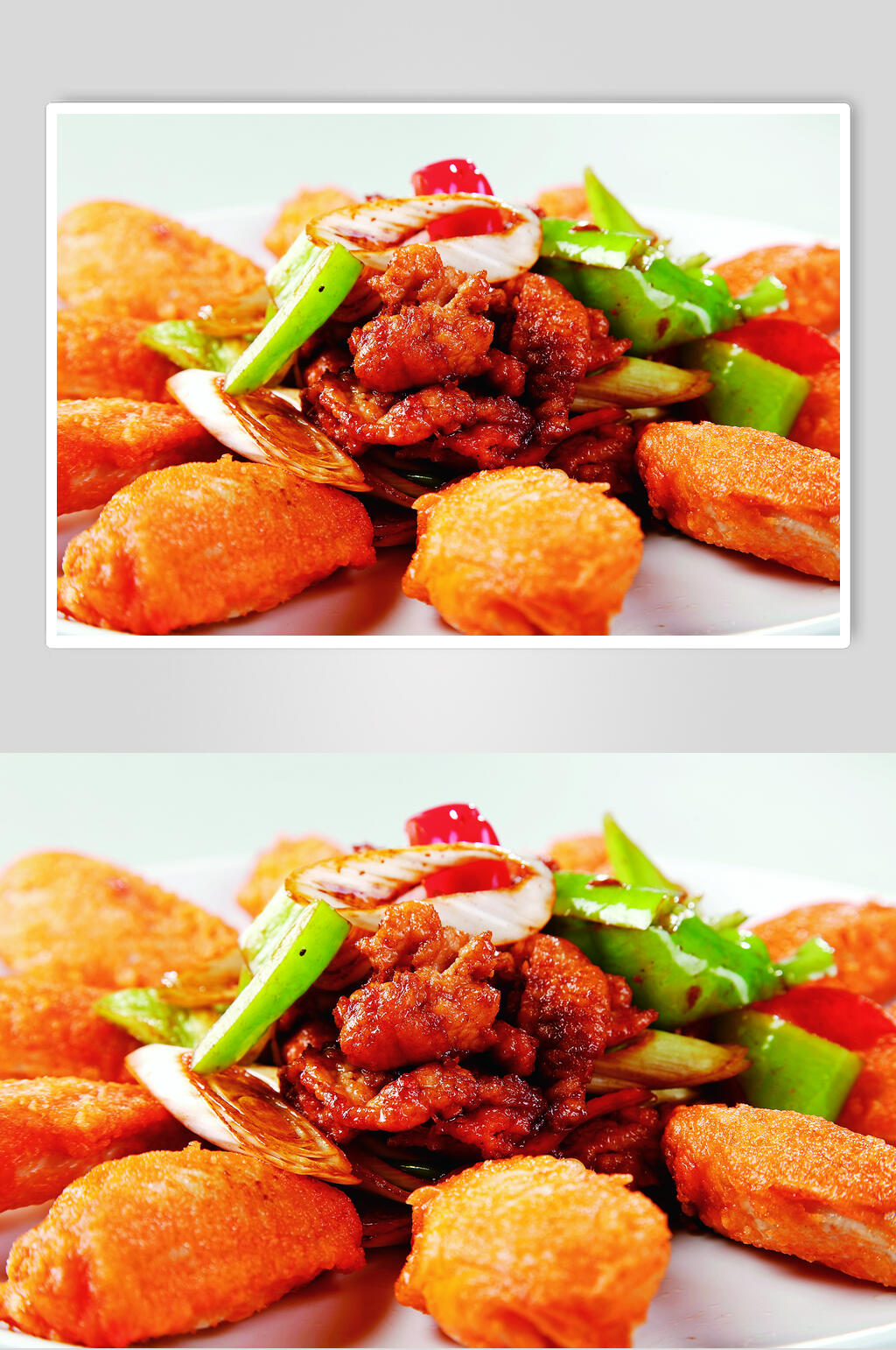 翡翠竹笙汤食品图片素材